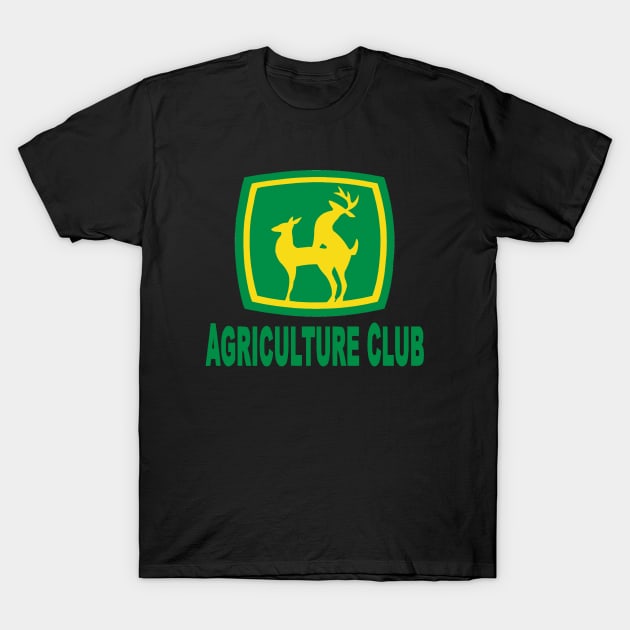 Agriculture Club T-Shirt by pictureword